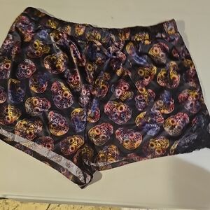 Torrid sleep short day of the dead Dia de los Muertos skulls